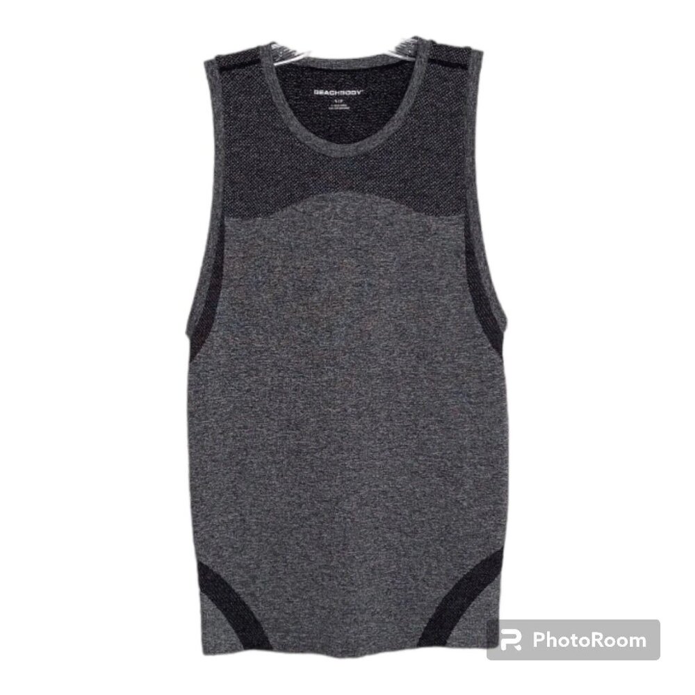 Athletic Shirt Men's S Sleeveless Tank Top Workout Gym Active Training Dad